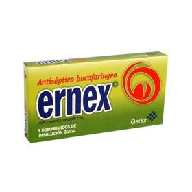 Imagen de ERNEX BLISTER 3 mg [5 comp.]