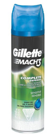 Imagen de GILLETTE MACH 3 GEL SENSITIVE COMPLETE DEFENSE [198 gr]